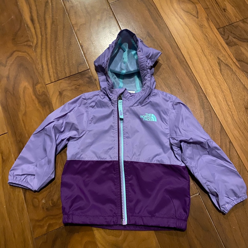 Toddler girl The North Face windbreaker